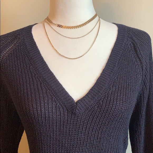 3/$15💕 NWOT Beautiful dress sweater by NY&Company - Picture 5 of 7